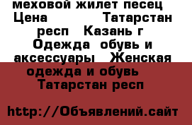 меховой жилет песец › Цена ­ 7 000 - Татарстан респ., Казань г. Одежда, обувь и аксессуары » Женская одежда и обувь   . Татарстан респ.